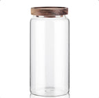 1.5 L Borosilicate Glass Storage Jar