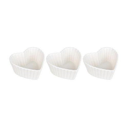 6pcs-Porcaline Shape Bowls