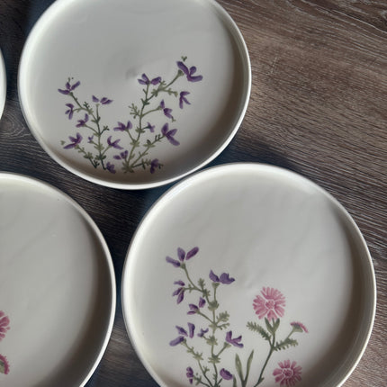Purple Flower Ceramic Set