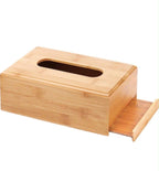 Bamboo Wooden Tissue Box