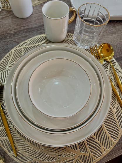 26-Gold Bavaria luxury Dinner Set