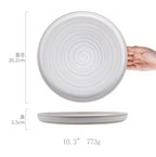 Nordic Spiral Ceramic Dinnerware Set