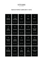 60 Labels Stylish Kitchen ( 5x3 )