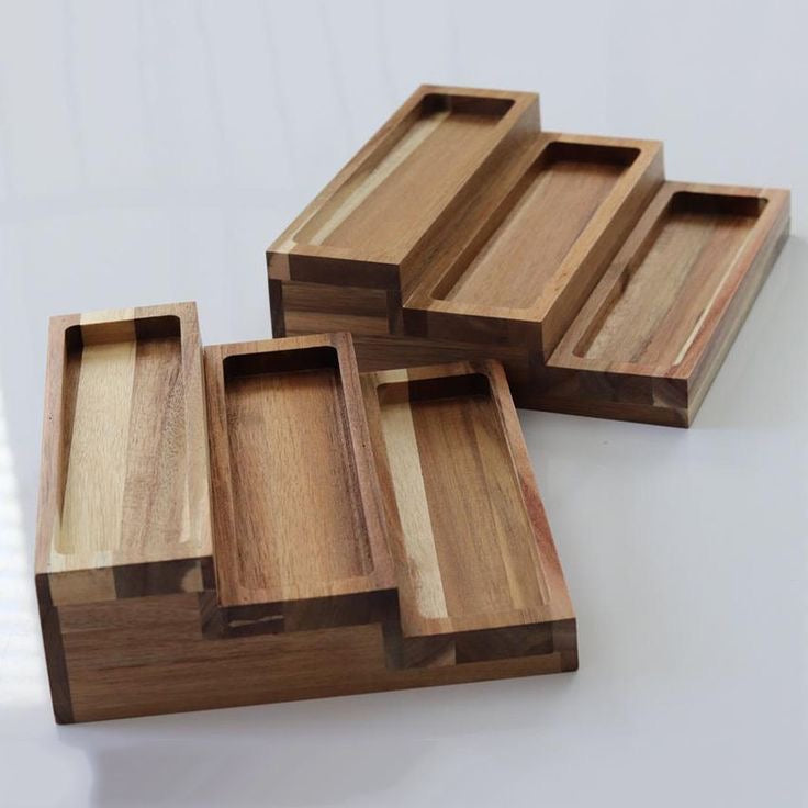 3-Tier Wooden Organizer