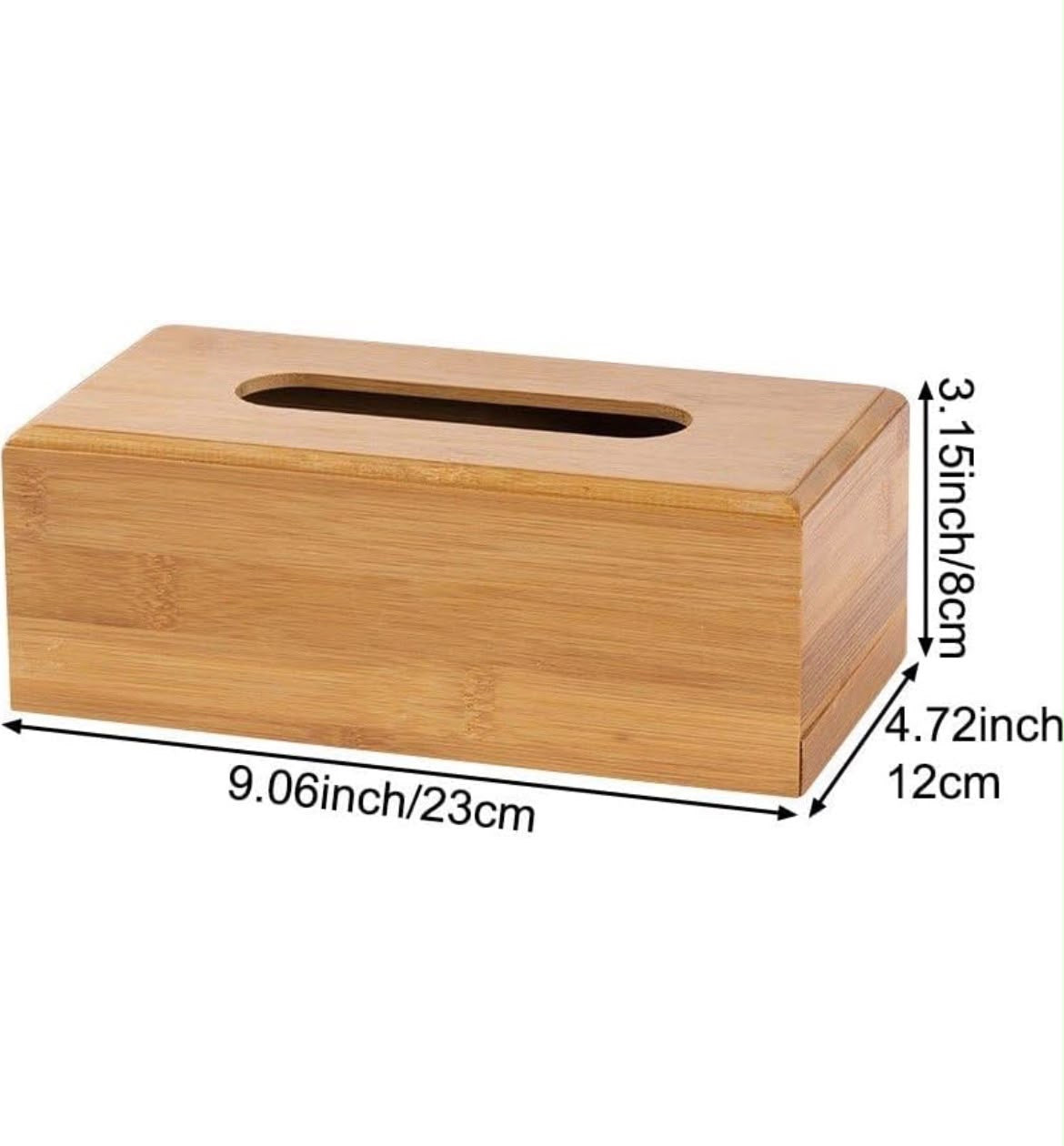 Bamboo Wooden Tissue Box