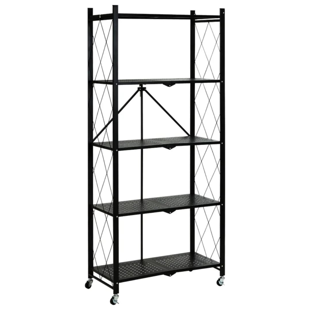 Modern Multi-Tier Metal/Iron Storage Shelf