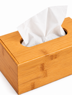 Bamboo Wooden Tissue Box
