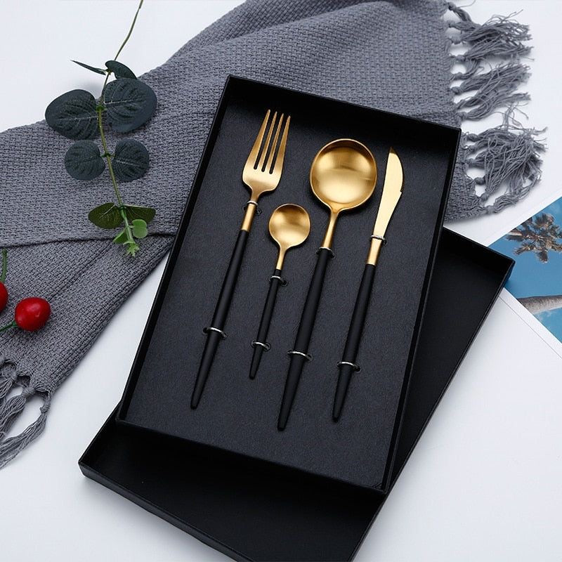 Elegant Stainless Steel Cutlery Set