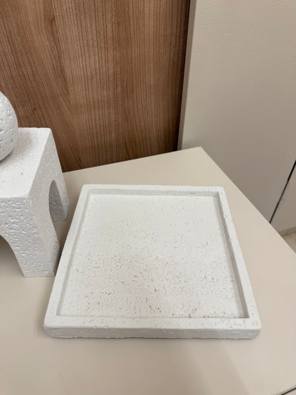 Natural Square Tray