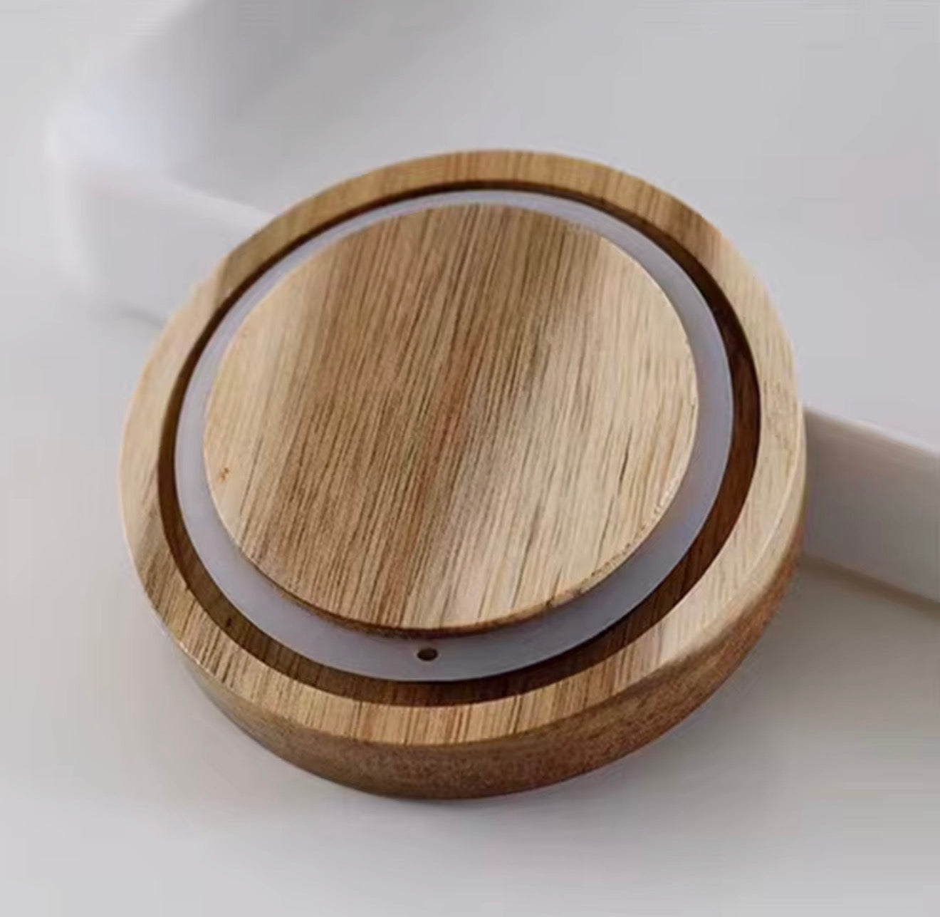 500ml Glass Storage Jar With Wood Lids