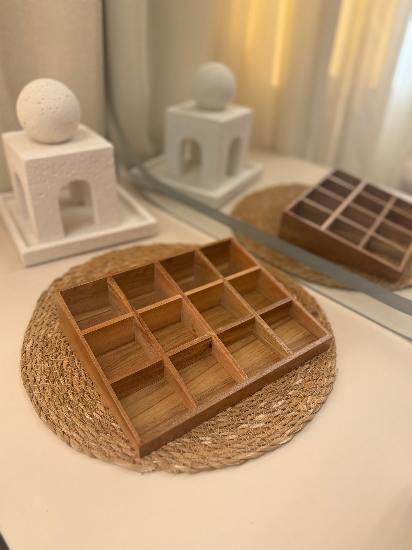 1pcs Wood Stand For Spices Jars