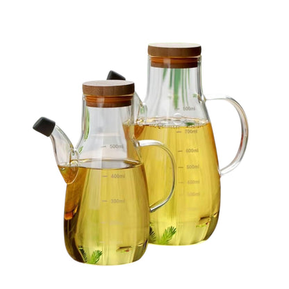 Glass Tea & Beverage Jug with Bamboo Lid