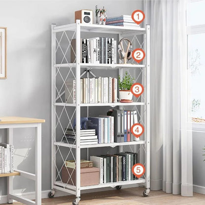 Modern Multi-Tier Metal/Iron Storage Shelf