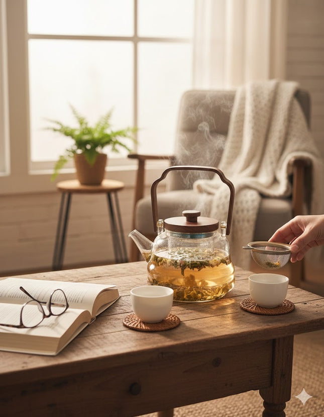 Glass Tea Pot Heat Resistant