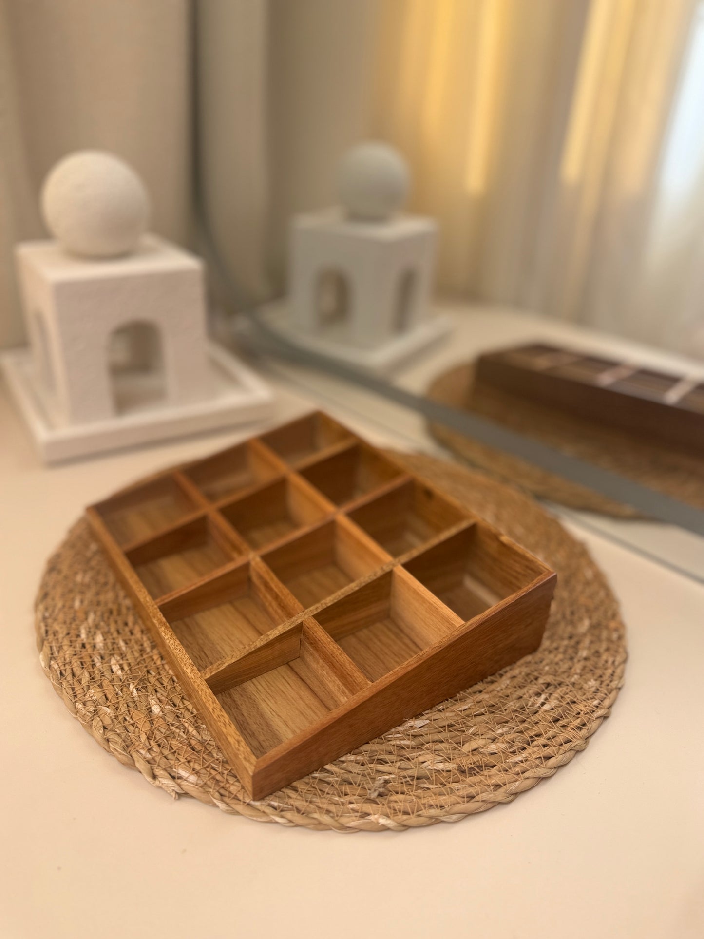 1pcs Wood Stand For Spices Jars