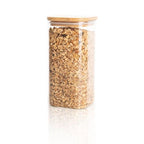 1.5 L Glass Storage Jar with Bamboo Lid