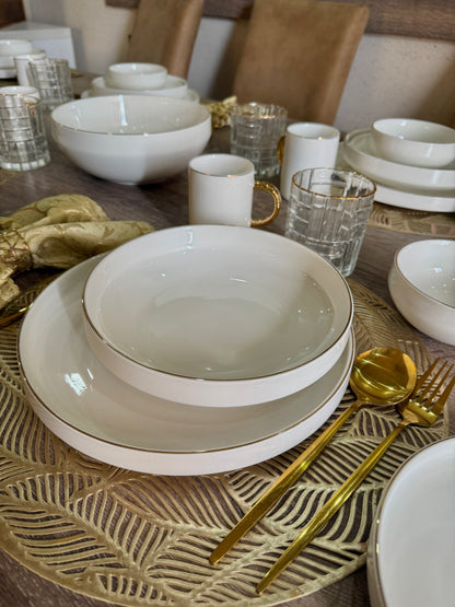 26-Gold Bavaria luxury Dinner Set