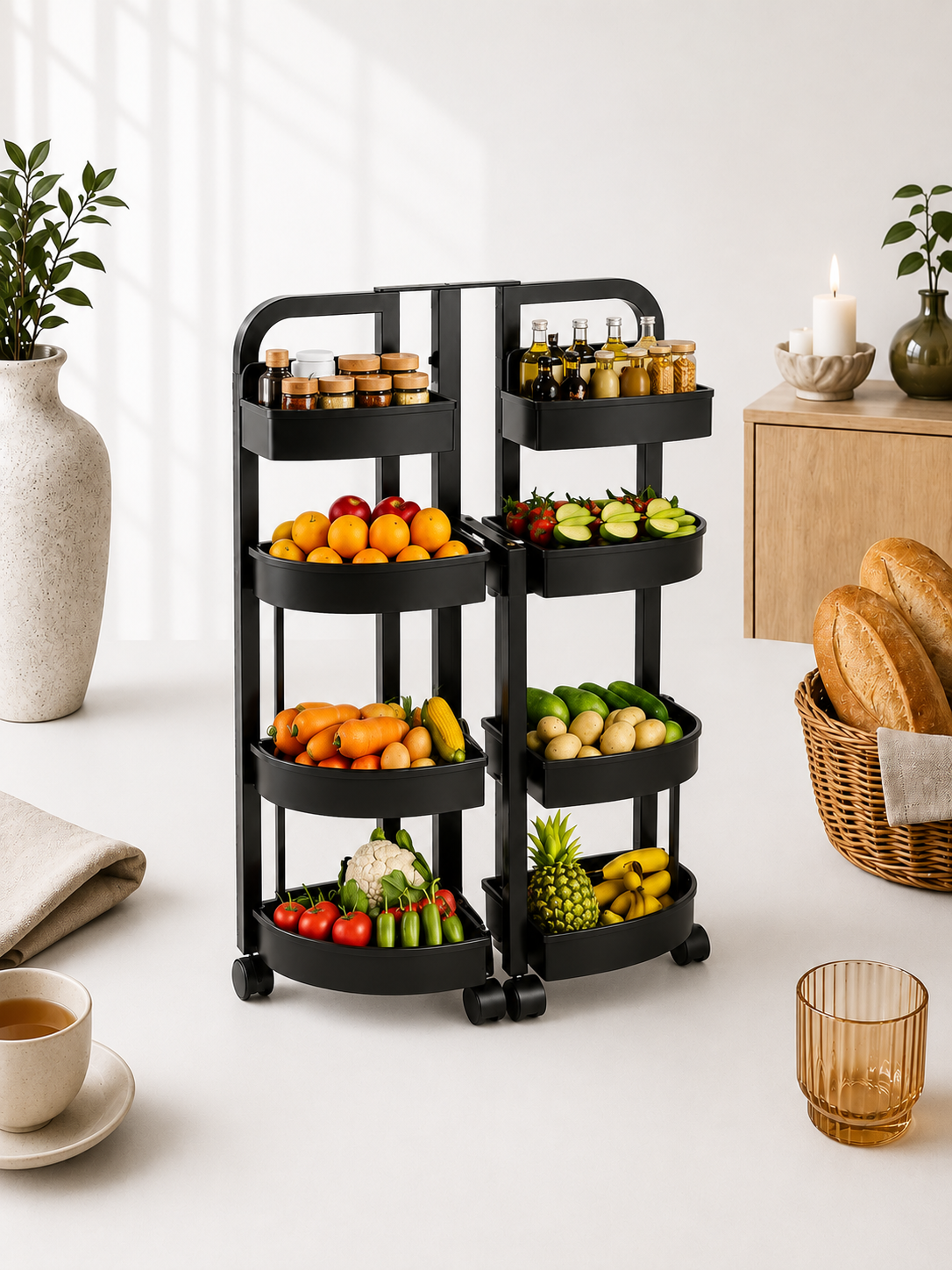 Multi-Tier Vegetable & Storage Rack