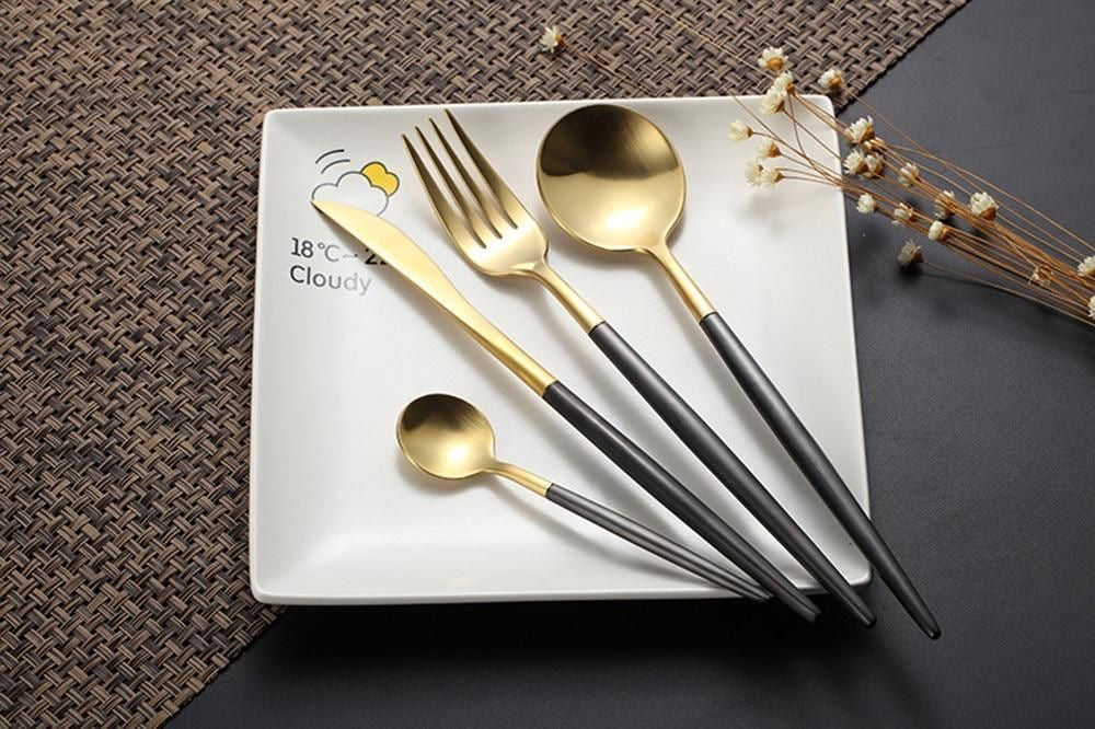 24-Elegant Stainless Steel Cutlery Set