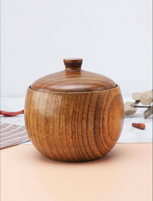 Serving Sugar Bowl with spoon