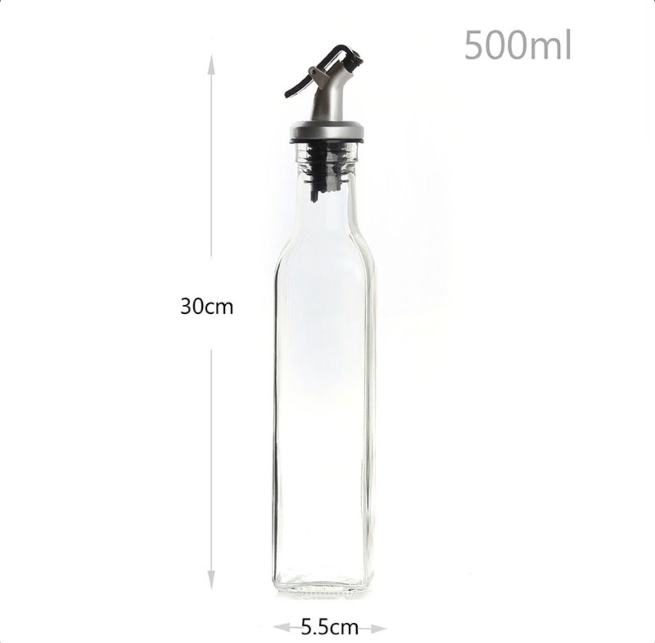 500 ML Borosilicate Glass Oil