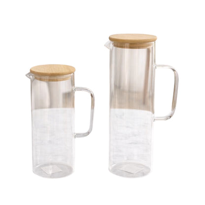 Glass Pot With Handel