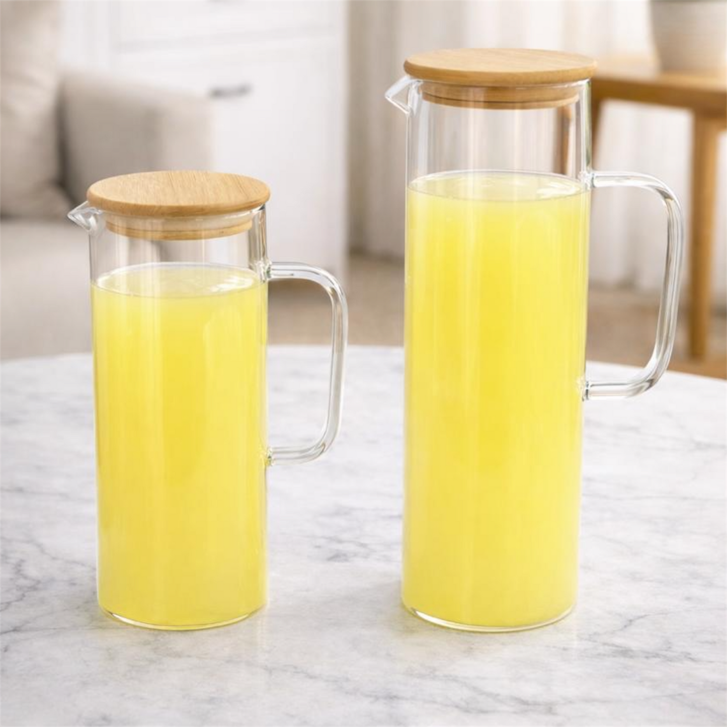 Glass Pot With Handel