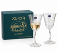 ZLATA Bohemia Crystal Wine Glass Set – 12 Pieces