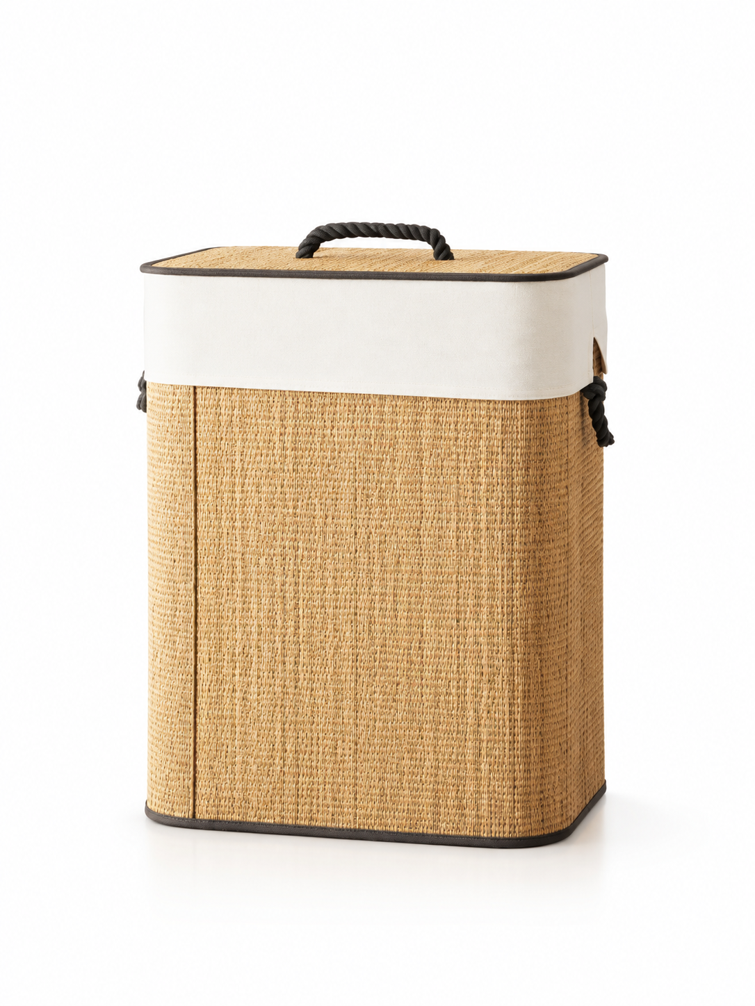 Rattan Storage Basket with Lid