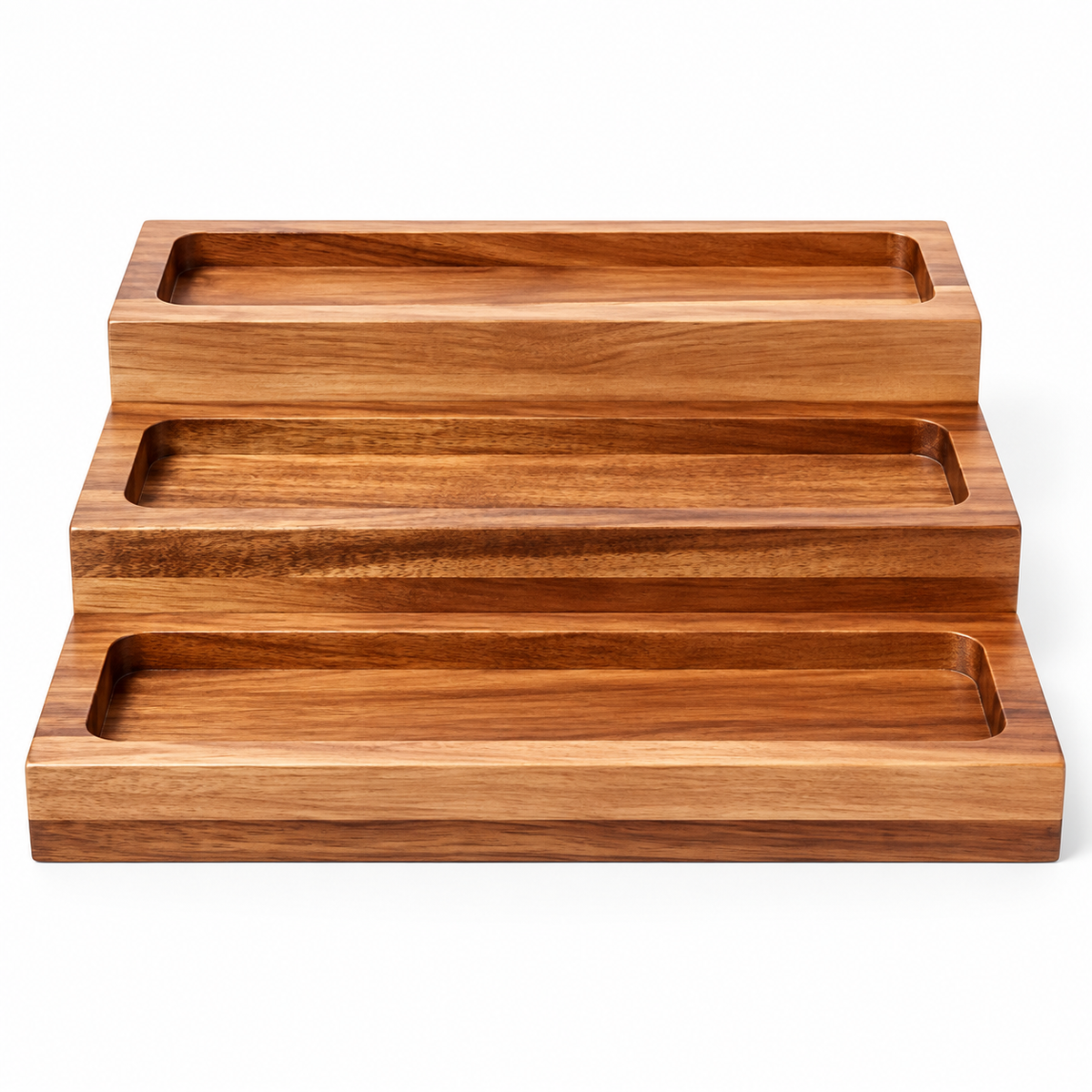 3-Tier Wooden Organizer