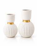 2 Elegant Decorative Vase Set