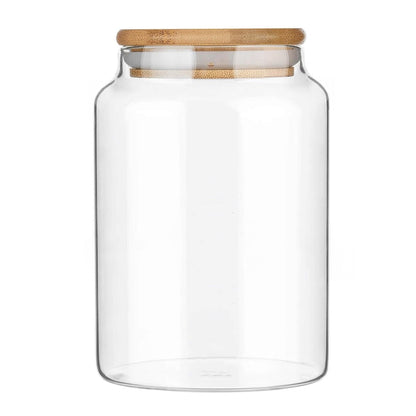 4 Liters Jars with Bamboo lid