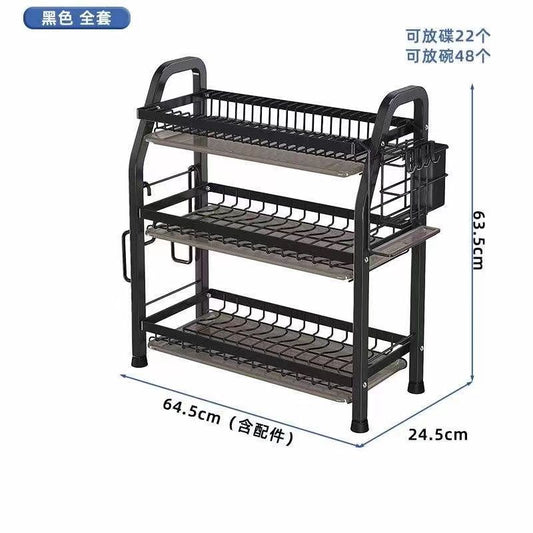 Black stainless steel 3-layer