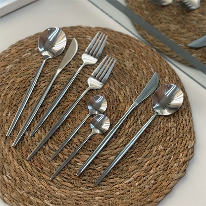 48pcs Stainless Steel Cutlery Set