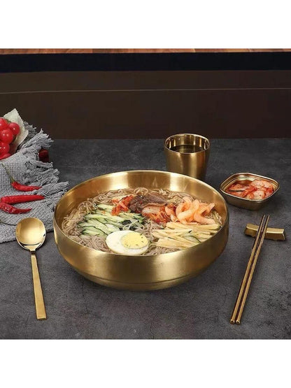 Elegant and durable golden/Silver bowl