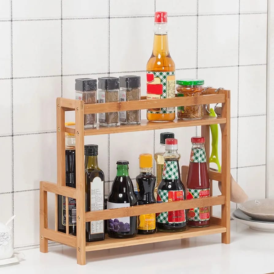 Wood Stand two Layers