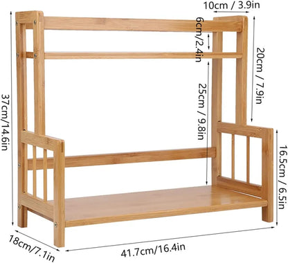 Wood Stand two Layers