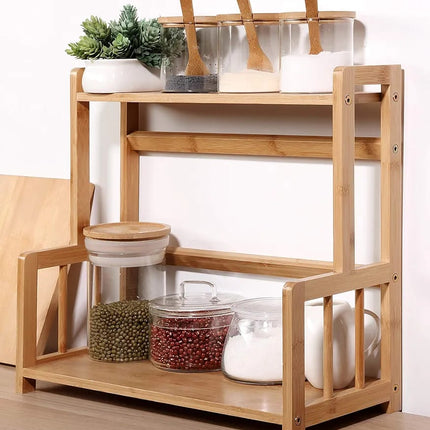 Wood Stand two Layers