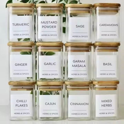 Square Mini Jars
