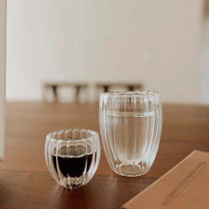 Double Glass Cup