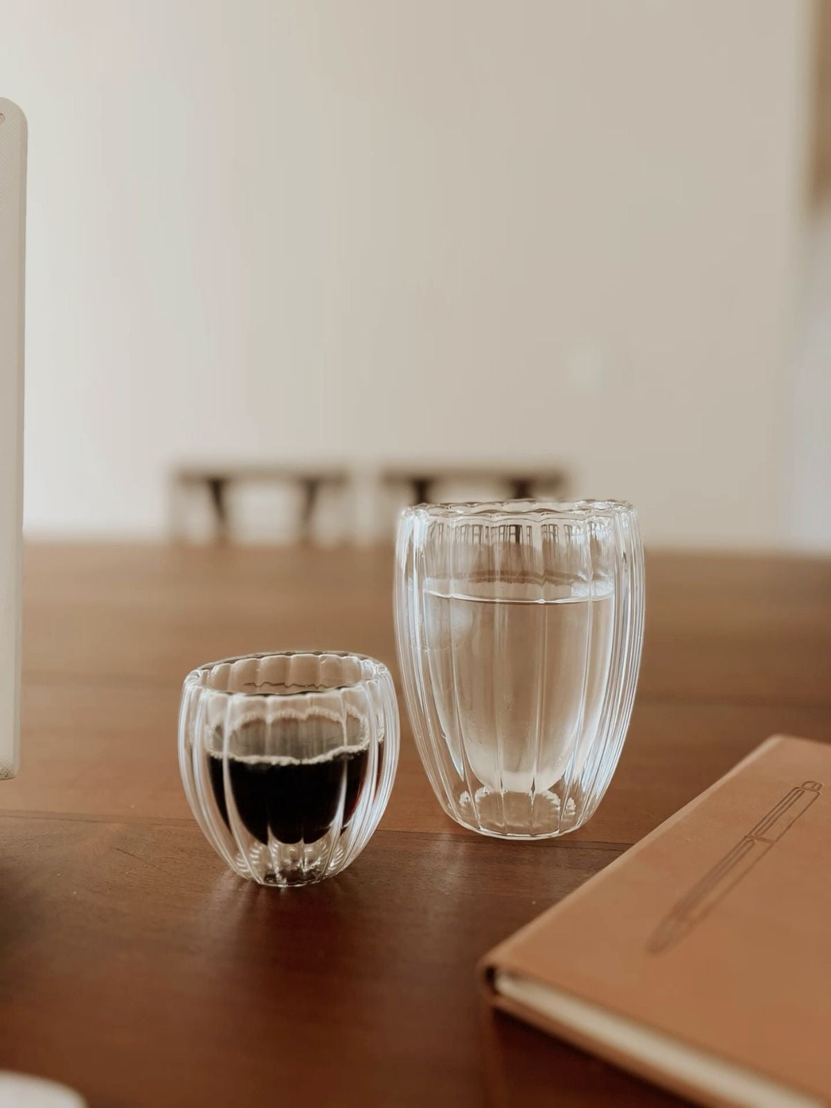 Double Glass Cup