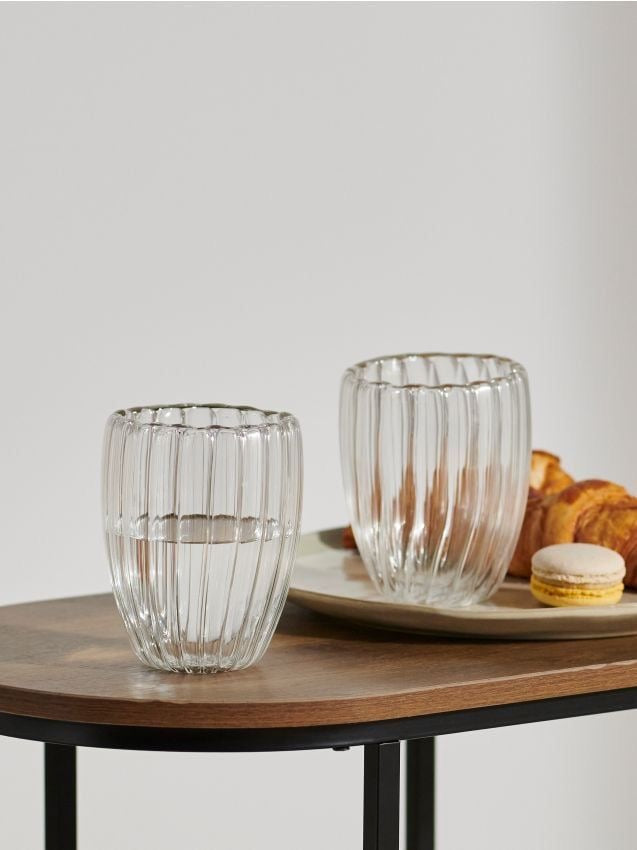 Double Glass Cup