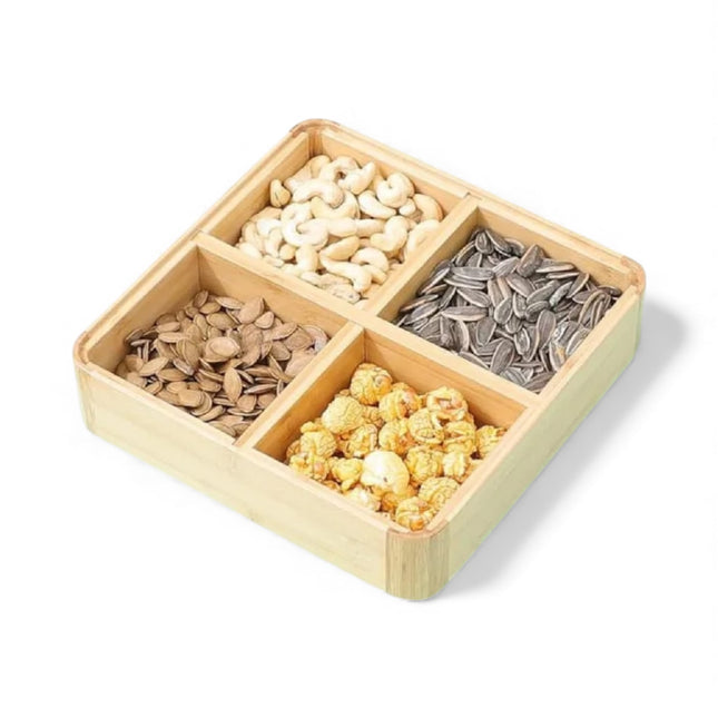 Square Wooden Bamboo