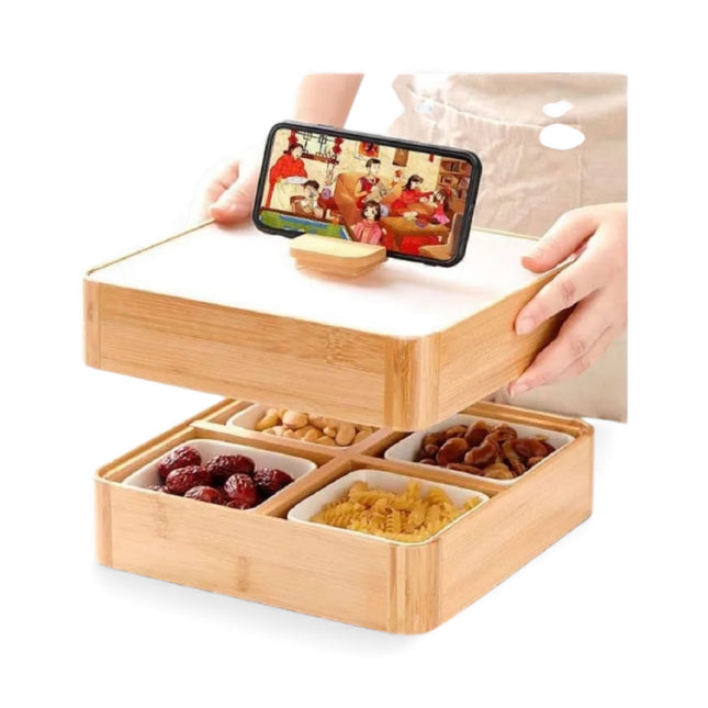 Square Wooden Bamboo