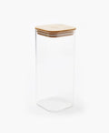 2L Glass Storage Jar with Bamboo Lid
