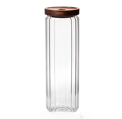 1800ml Glass Storage Jar 30cm