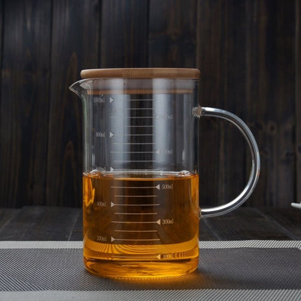 Glass Measuring Pitcher Set, Heat-Resistant