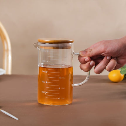 Glass Measuring Pitcher Set, Heat-Resistant
