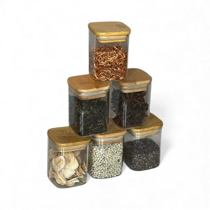 Square Mini Jars
