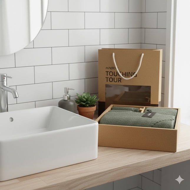 Coral Velvet Towel Set